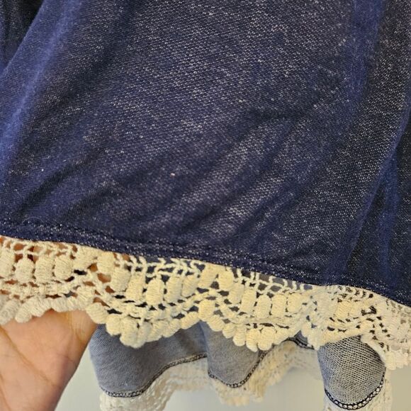 Altar'd State Lace Trim Top - Picture 2 of 5